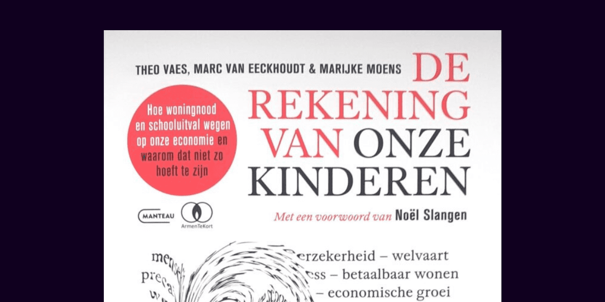 Boek cover "De rekening van onze kinderen"