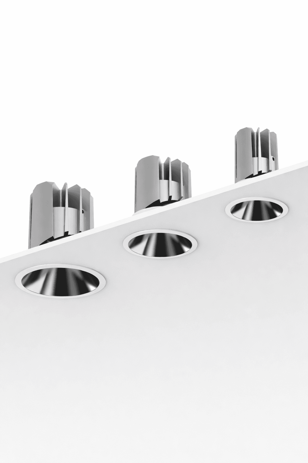 Close-up of a vintage car's blue fender with turn signal.