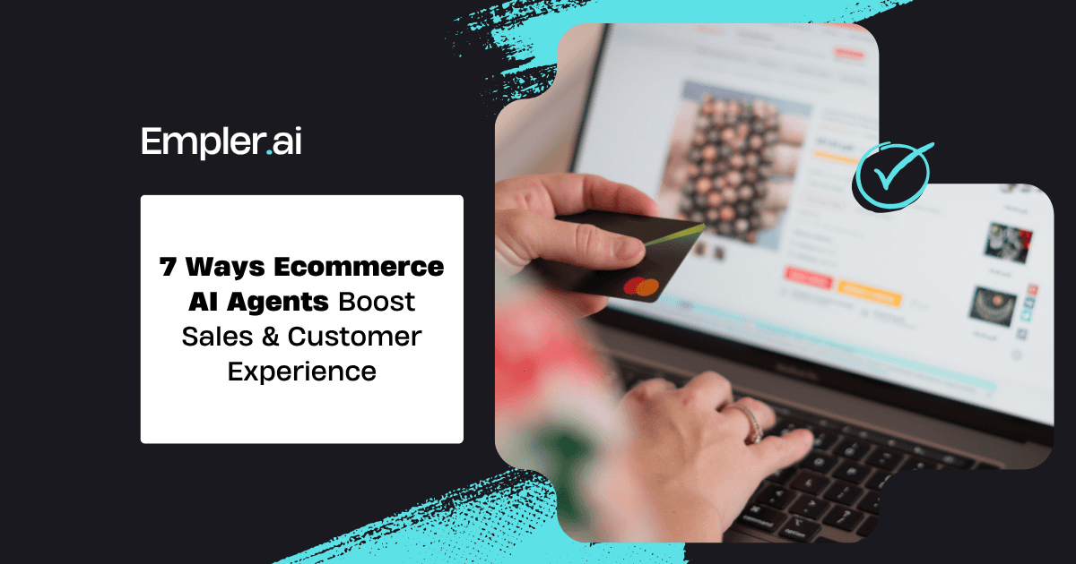 7 Ways Ecommerce AI Agents Boost Sales & Customer Experience. This is where a strategic investment in ecommerce AI agents moves from a "nice-to-have" to a core driver of revenue and loyalty.