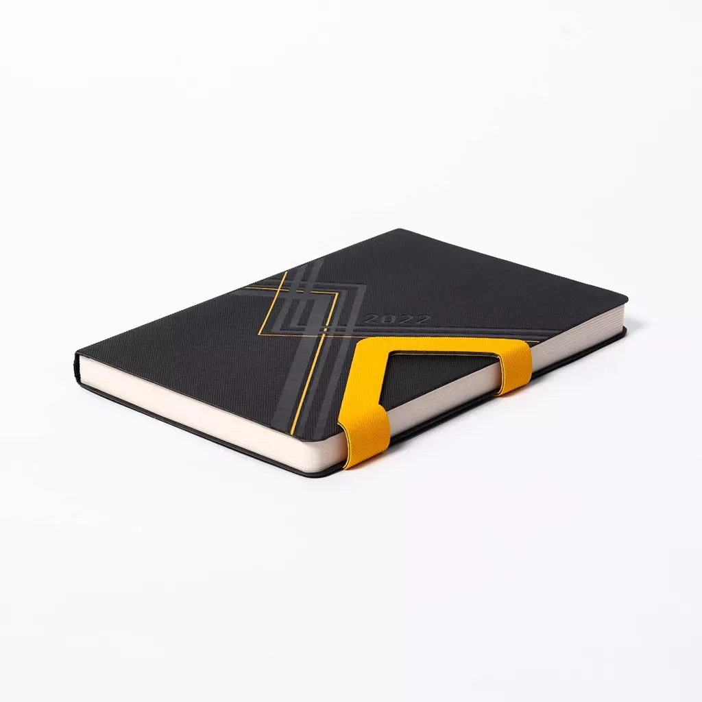 Custom A5 hard cover notebook with magnetic closure