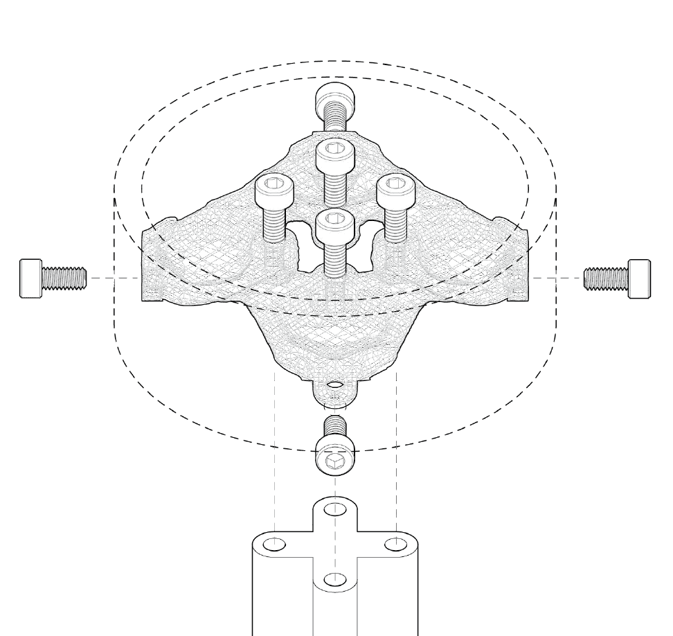 Black and white wave