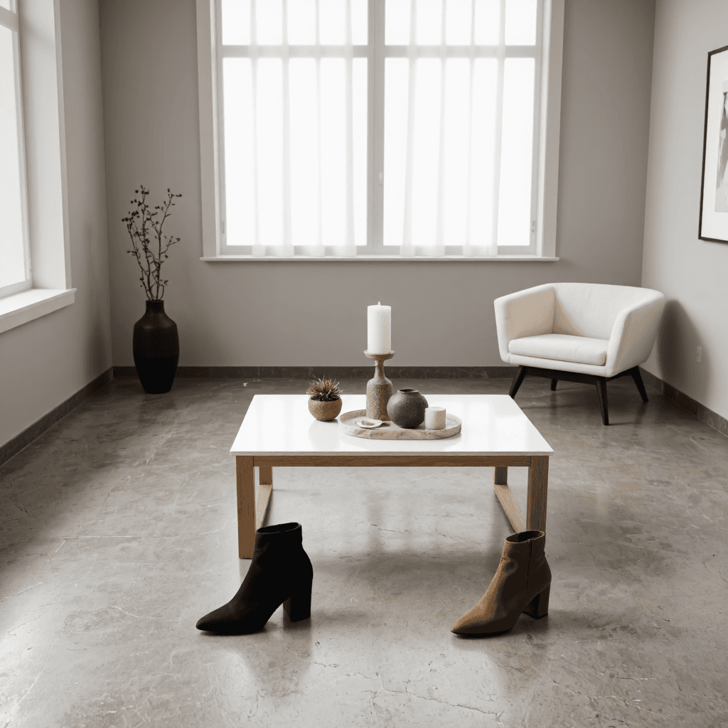 product photography of a pair of shoes