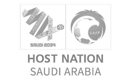 Saudi Arabia 2034 Host Nation logo in original colors