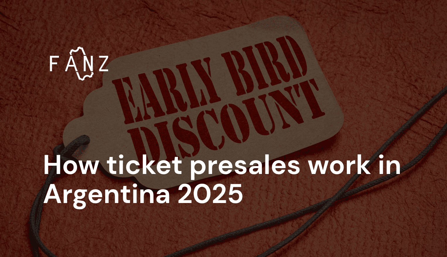 How ticket presales work in Argentina 2025