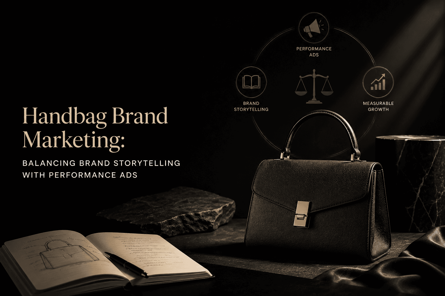 Handbag Brand Marketing Balancing Brand Storytelling with Performance Ads