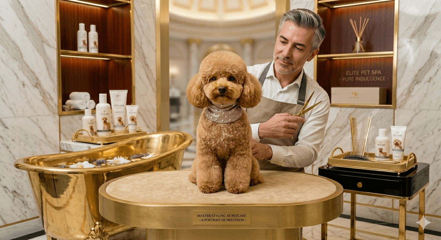 Pet Image after grooming service. Pet Grooming Service
