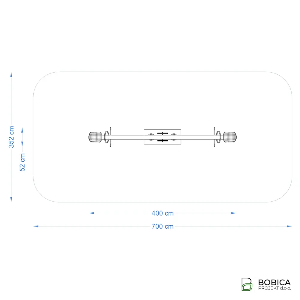 Klackalica na oprugama s dva sjedišta - "Spring Seesaw Duo"