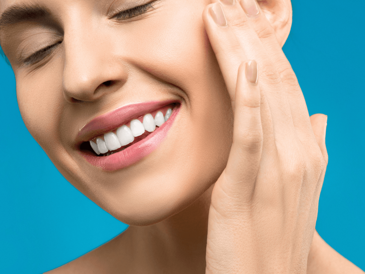 a dentist working on a patient
