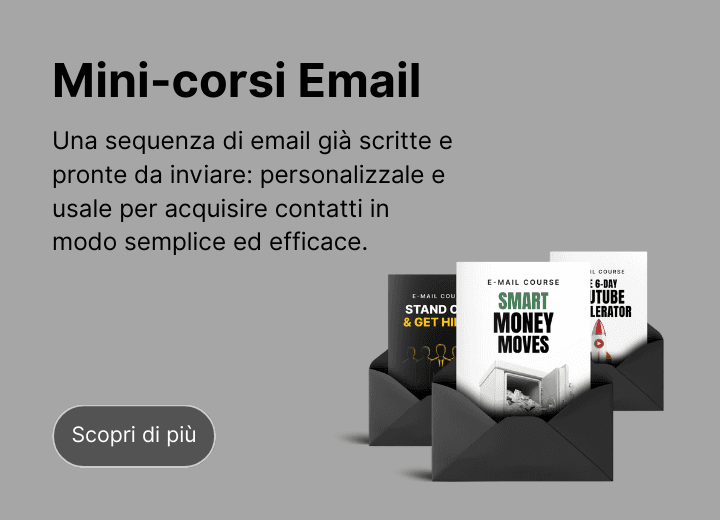 Mini-corsi Email | Entmynd