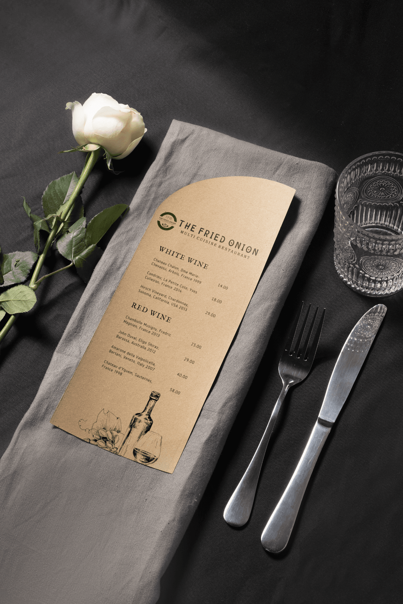 Menu Card 