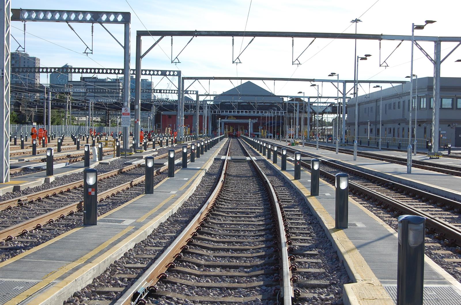 An electrical rail project completed by DPH