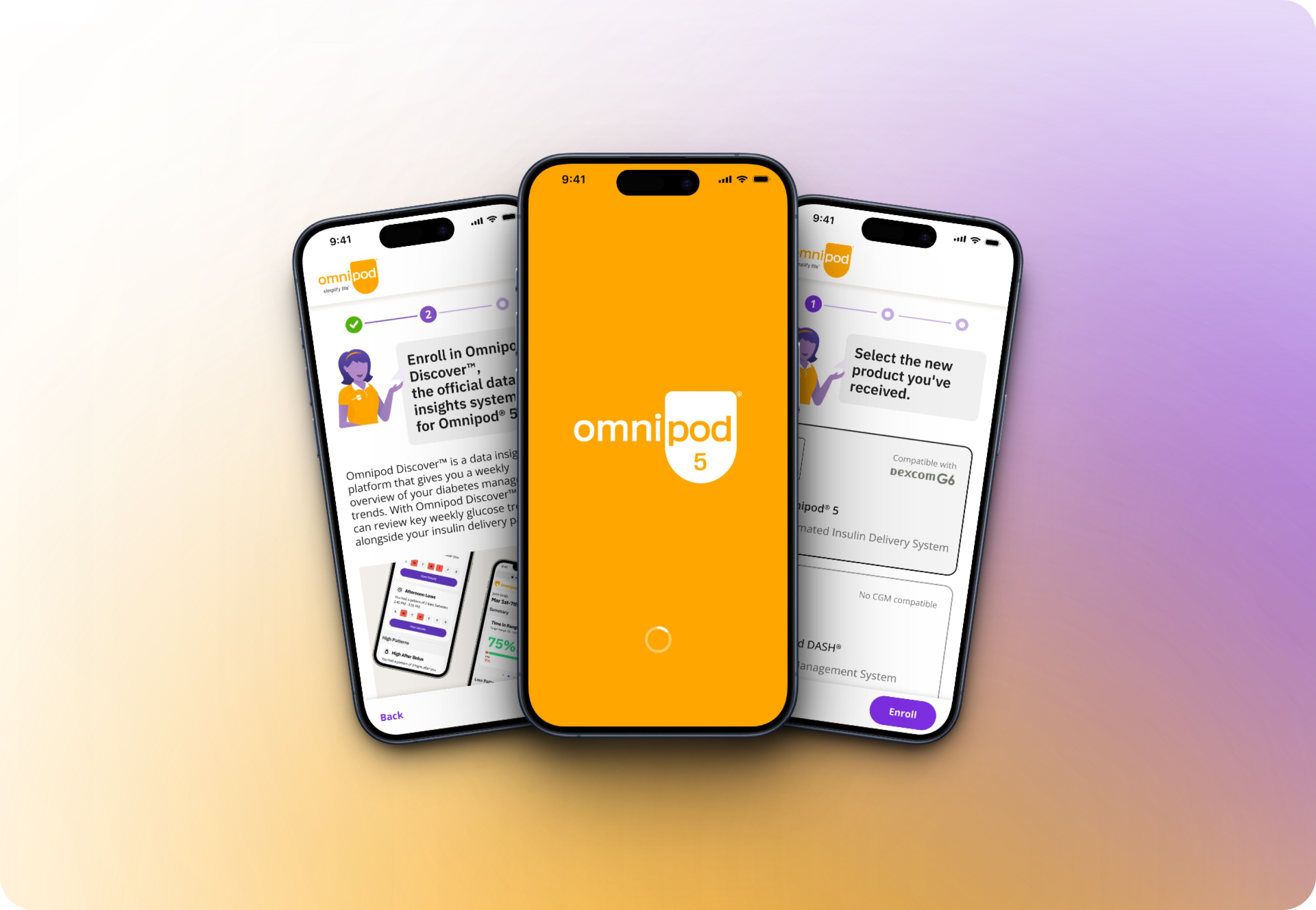 App Screen with open sidebar
