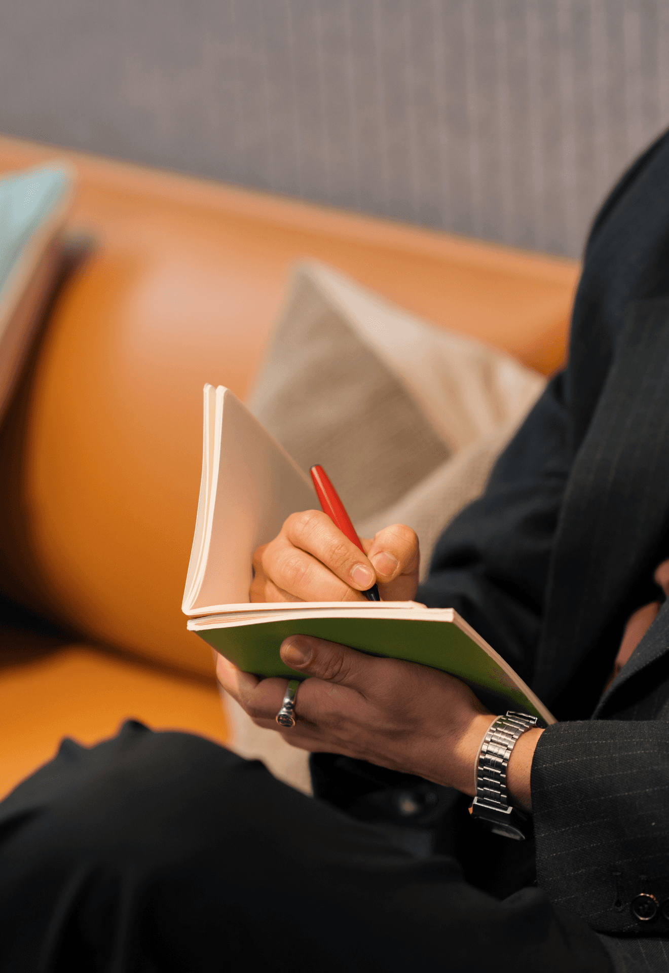 A man learning to surf