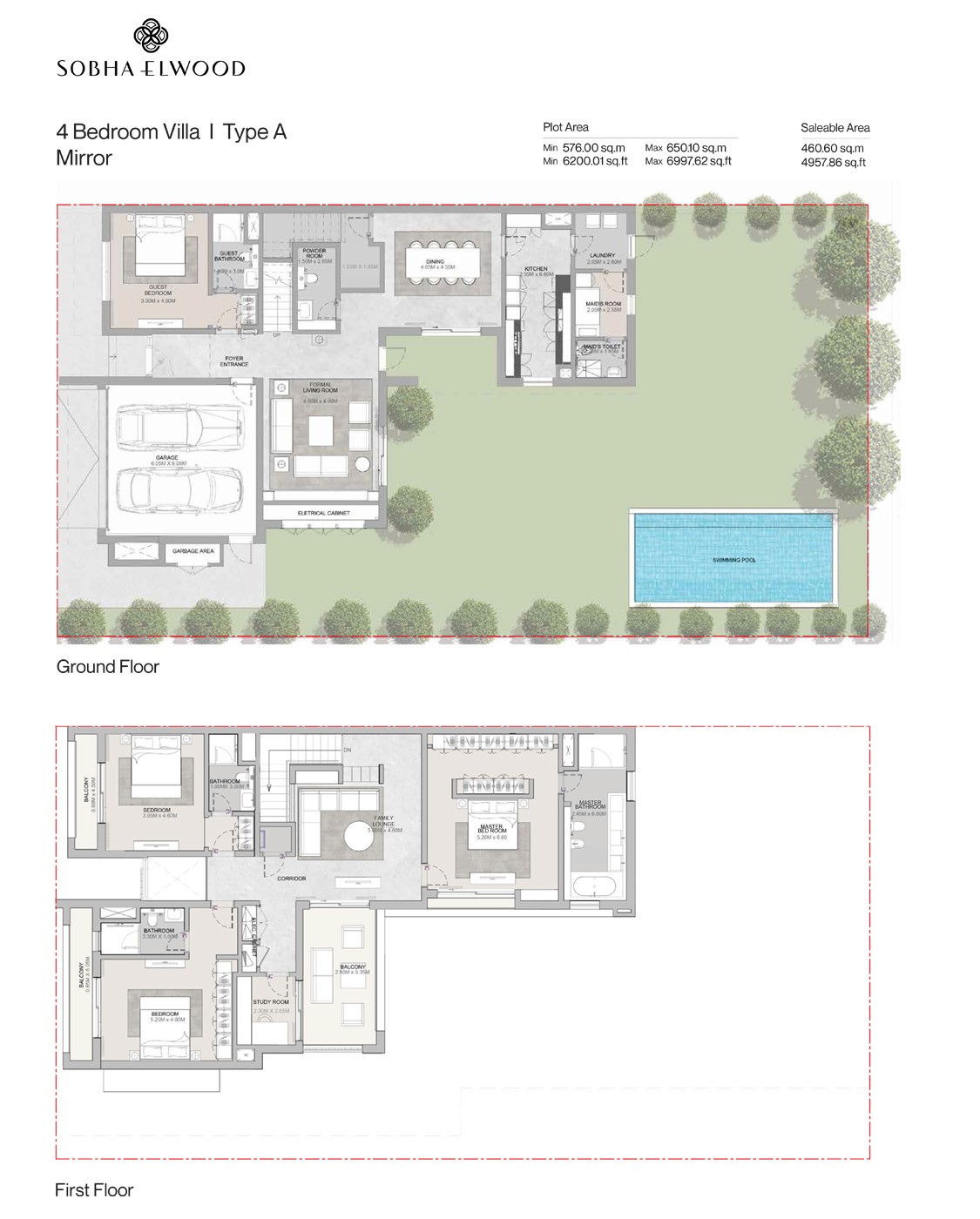 Sobha Elwood at Dubailand 4 Bedroom