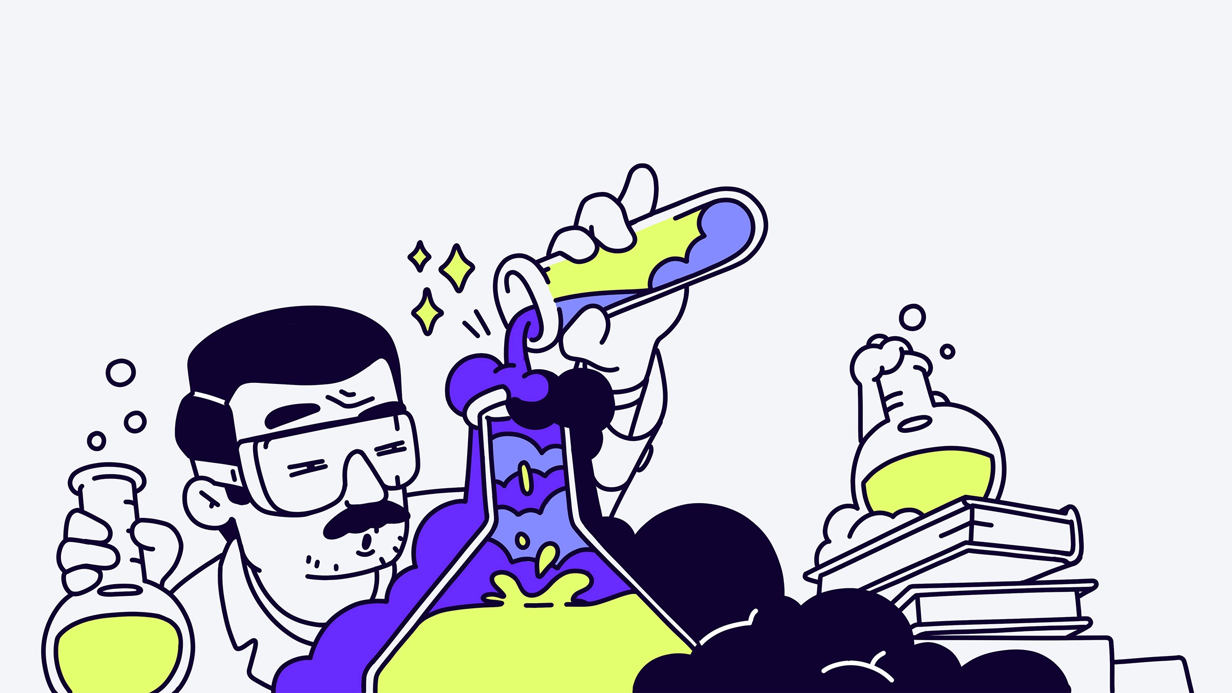 Modern home office setup with a monitor, ergonomic chair, keyboard, and indoor plants near a window with blinds.