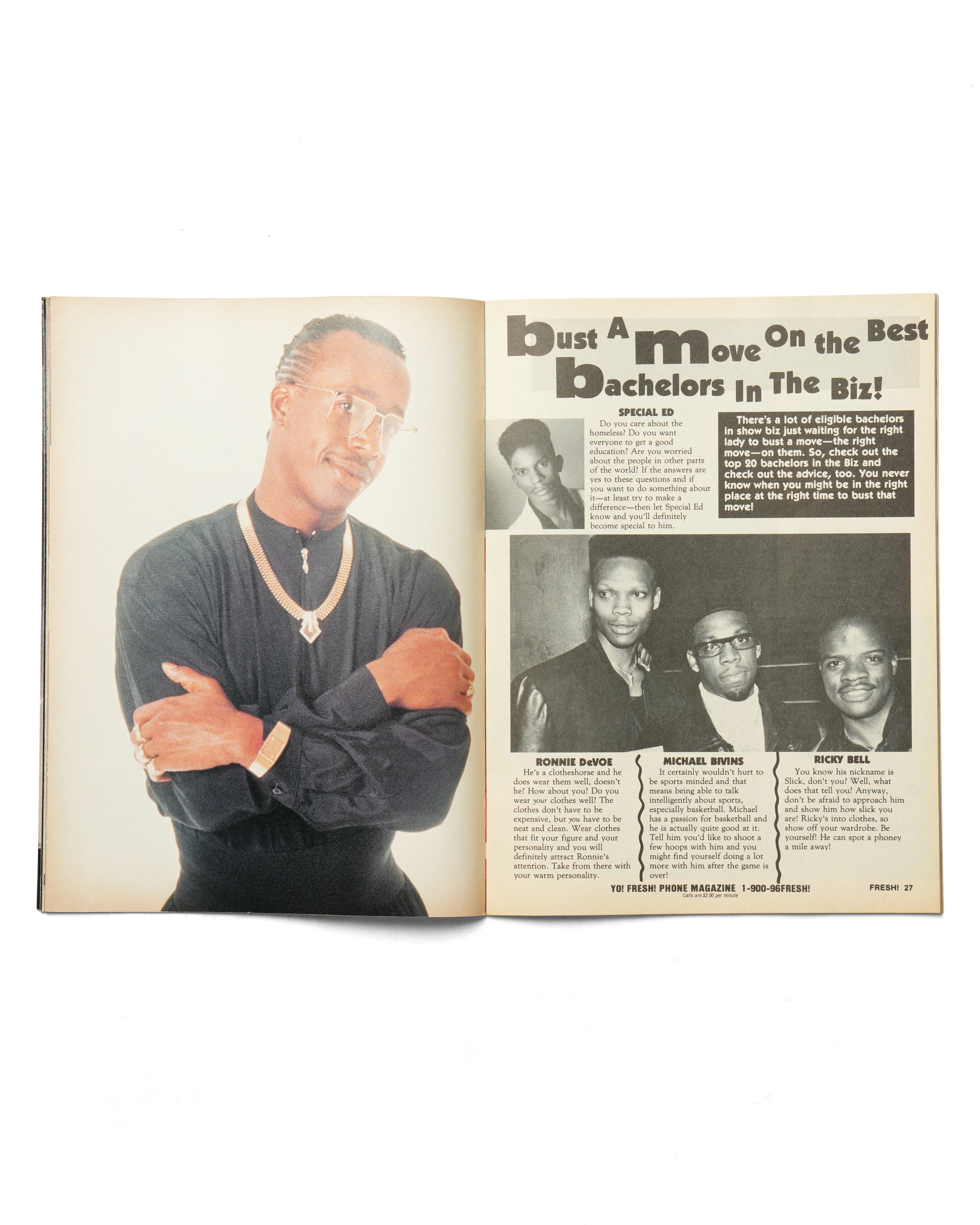 Fresh - April 1990 - Insert
