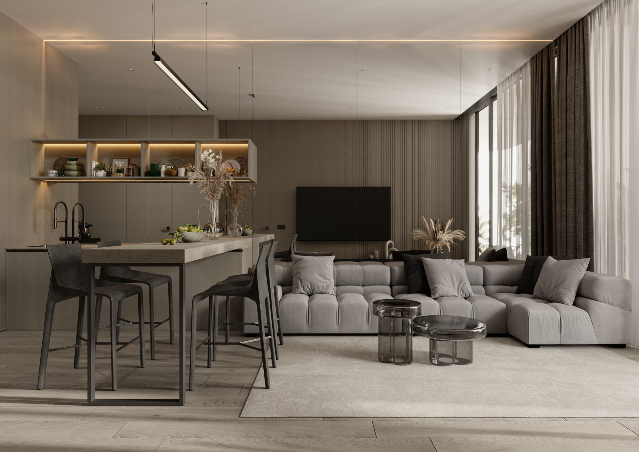 1-bedroom apartment in ALEX VILLAS Complex 6 in Pererenan