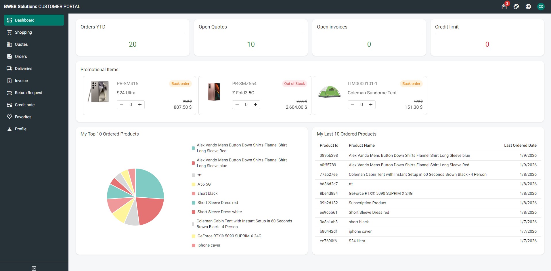 Customer Portal Solution
