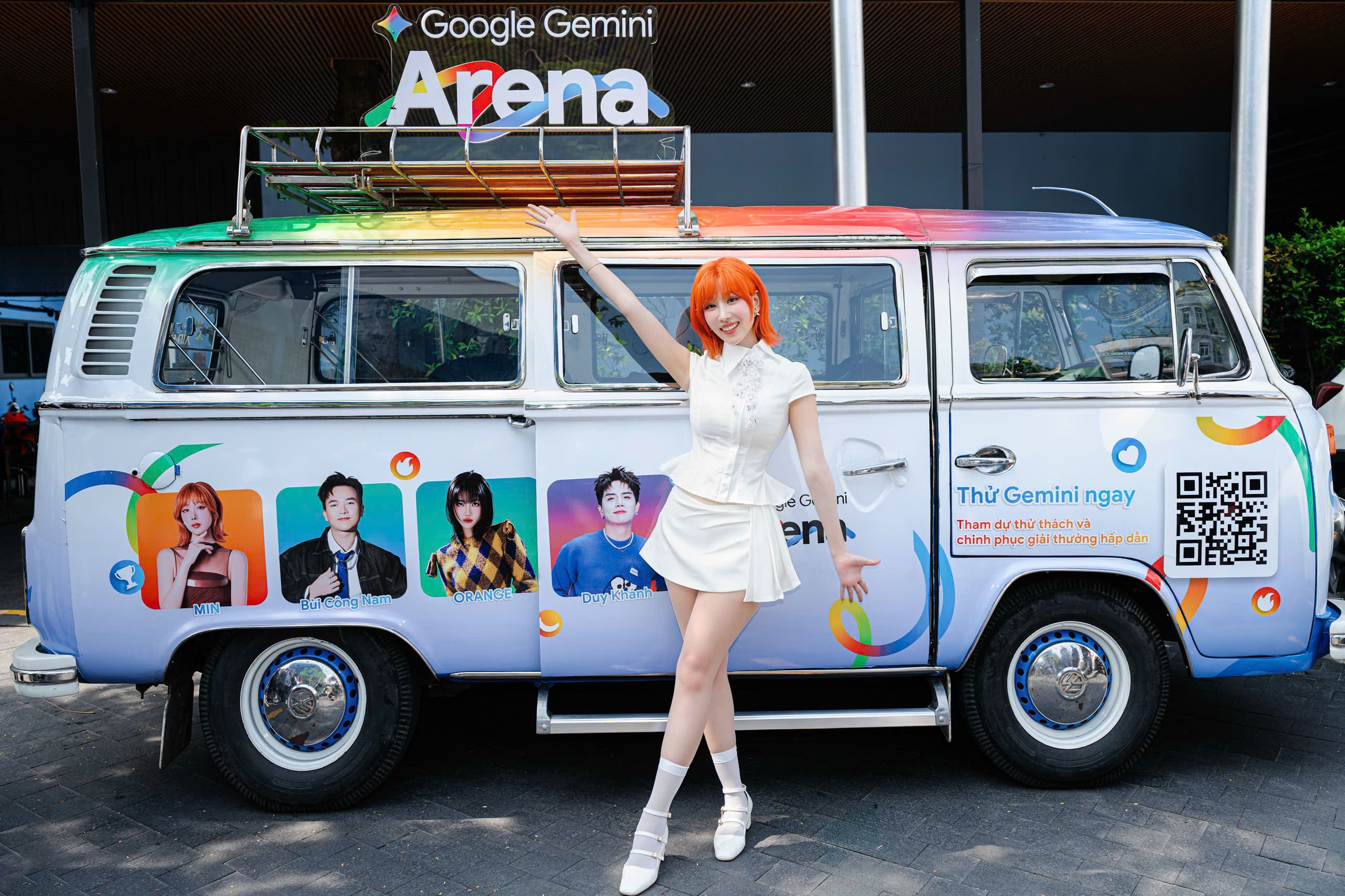 Sinh viên HSU bùng nổ trải nghiệm tại Google Gemini Arena – Đấu trường AI lớn nhất Đông Nam Á