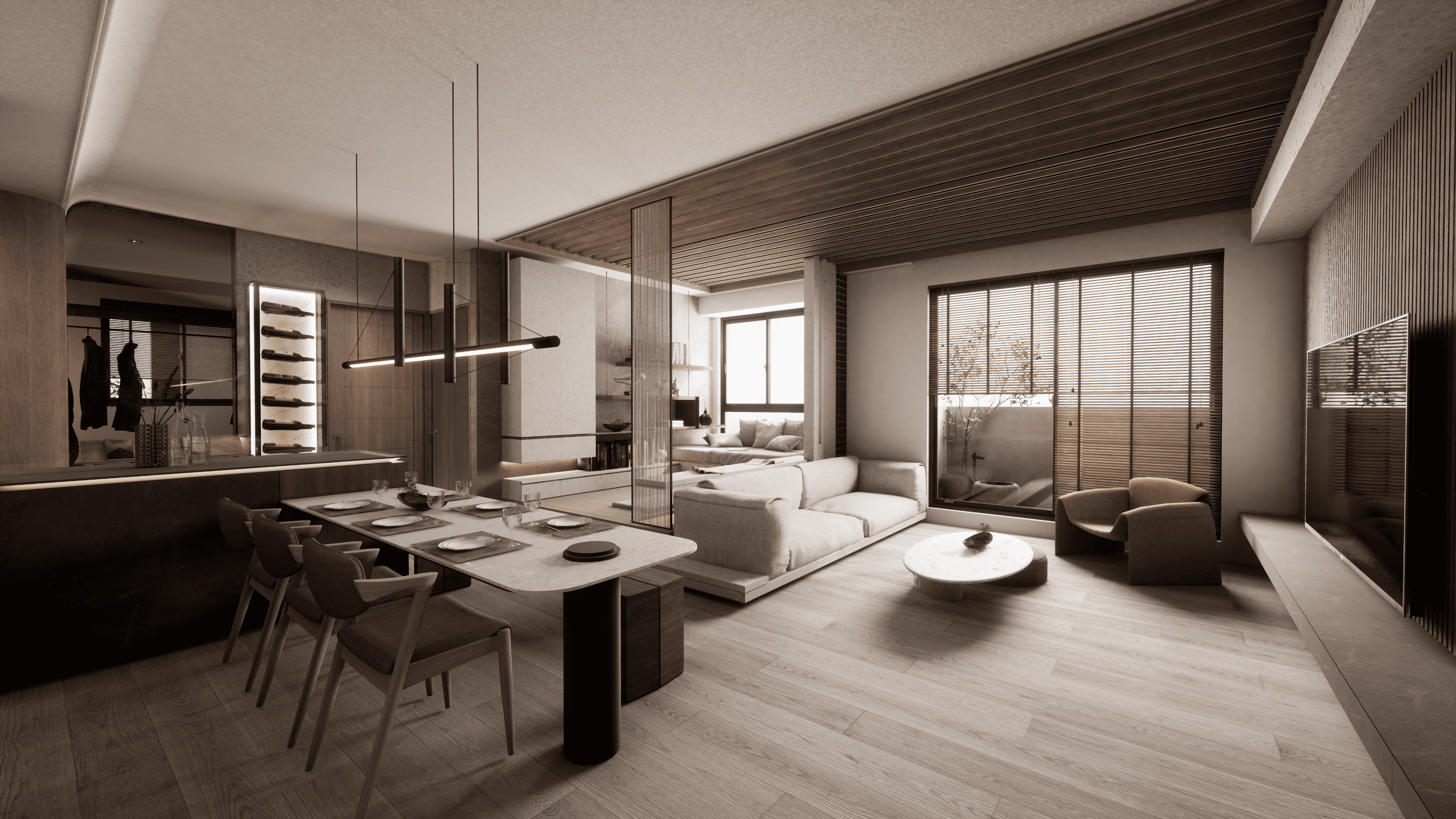 Japandi Style interior design picture
