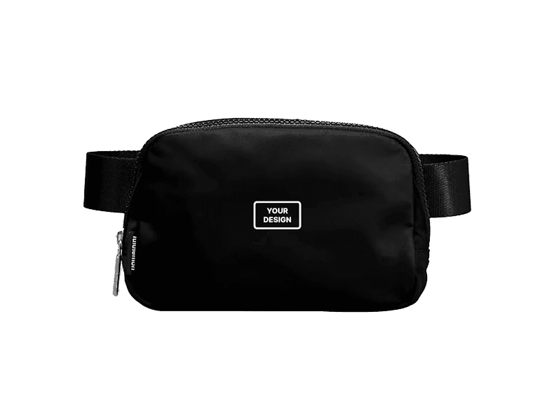 Branded Lululemon belt bag for corporate gifting and wellness programs