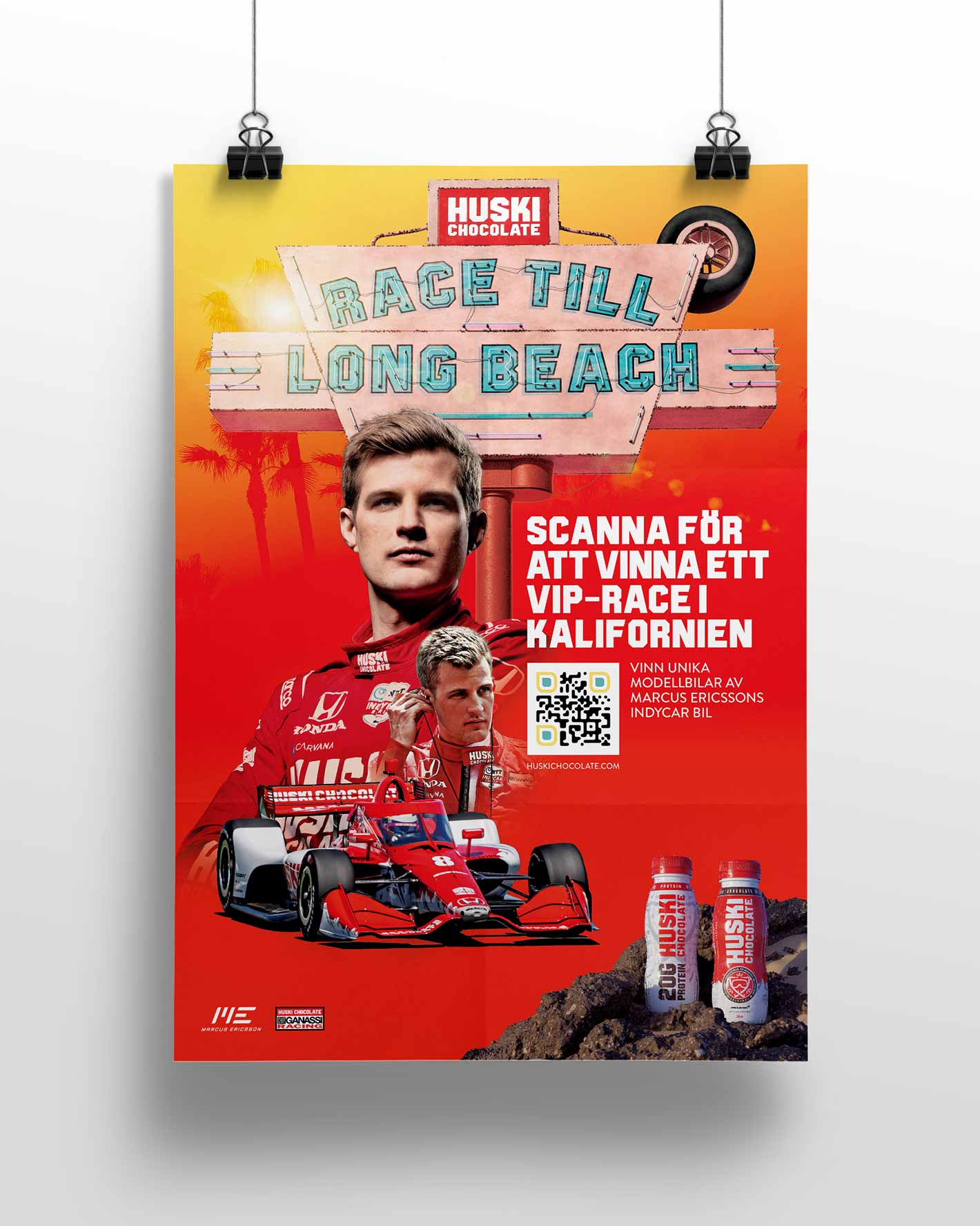 Huski Chocolate - IndyCar - Chip Ganassi Racing - Marcus Ericsson - KV