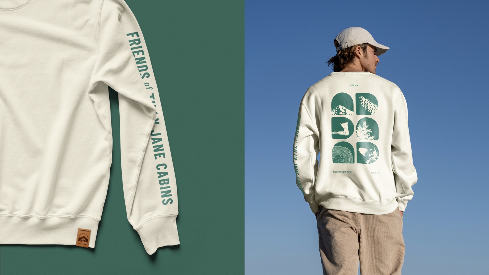 Arches Collection apparel design for new brand identity