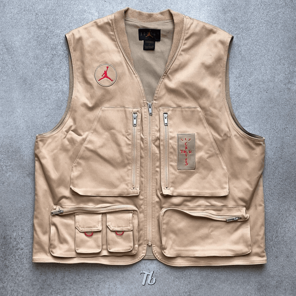 Travis Scott Cactus Jack x Jordan Utility Vest Twobasique