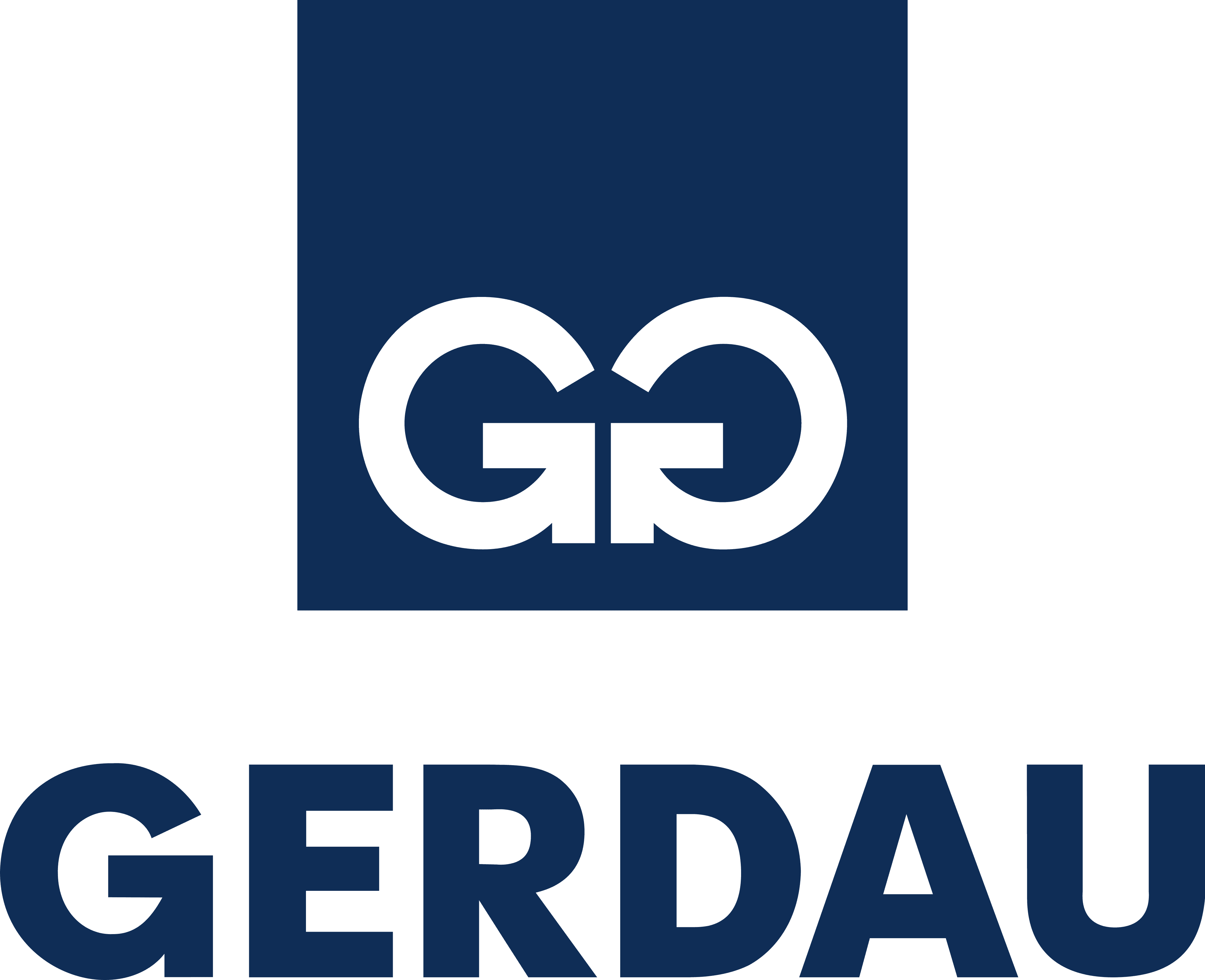 Logotipo da Gerdau.