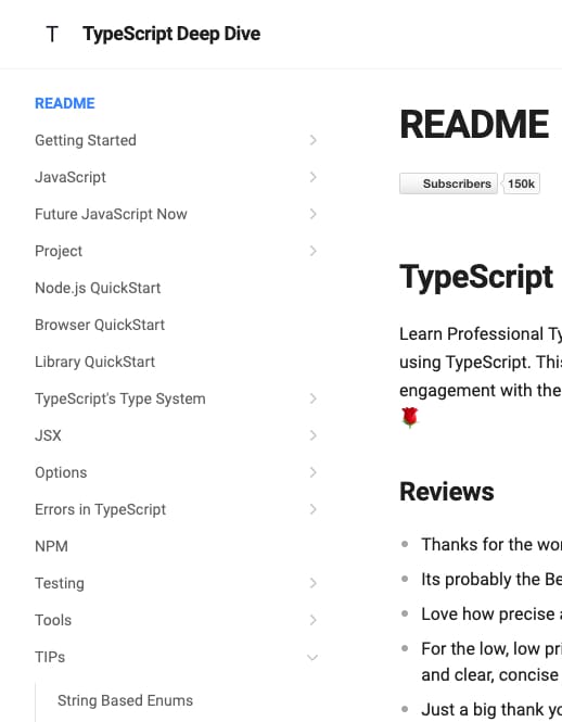 TypeScript Deep Dive