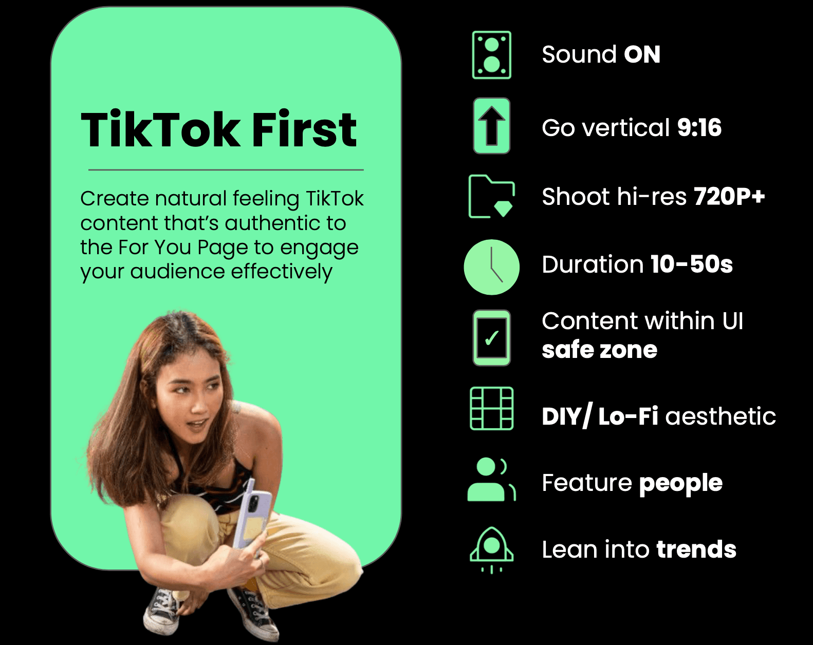 TikTok ad creative best practices