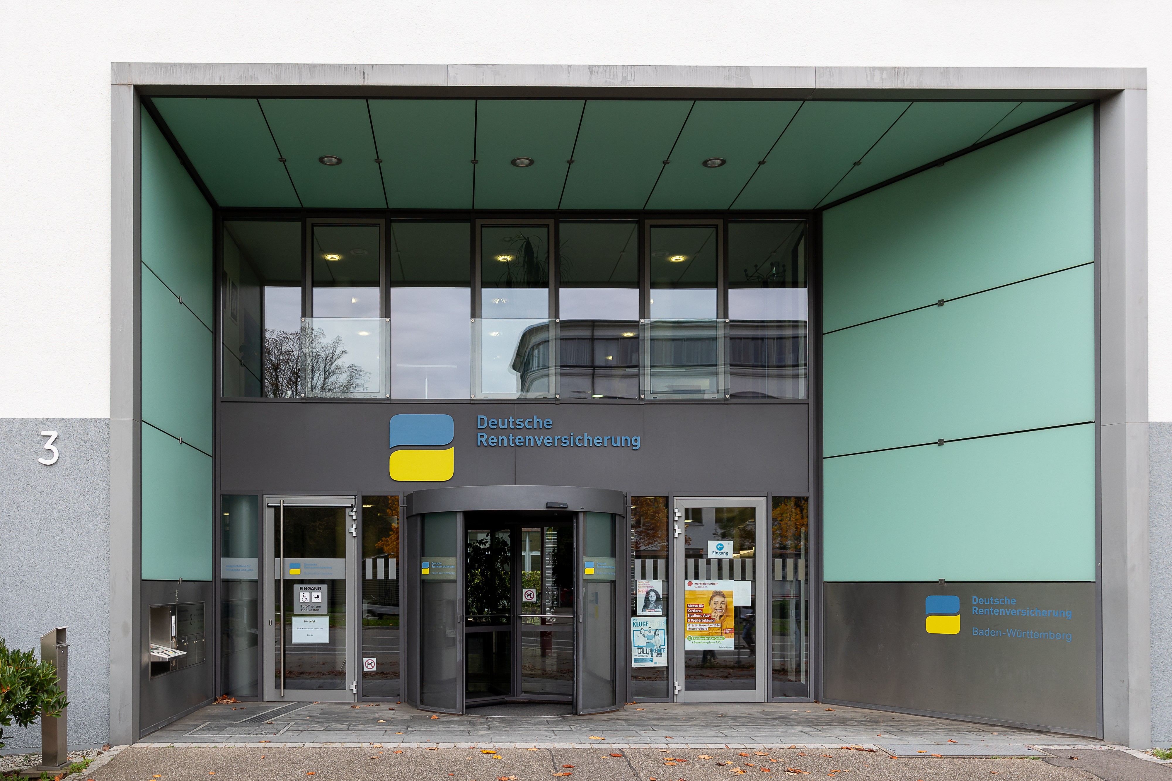 Bürogebäude der Deutschen Rentenversicherung Bund