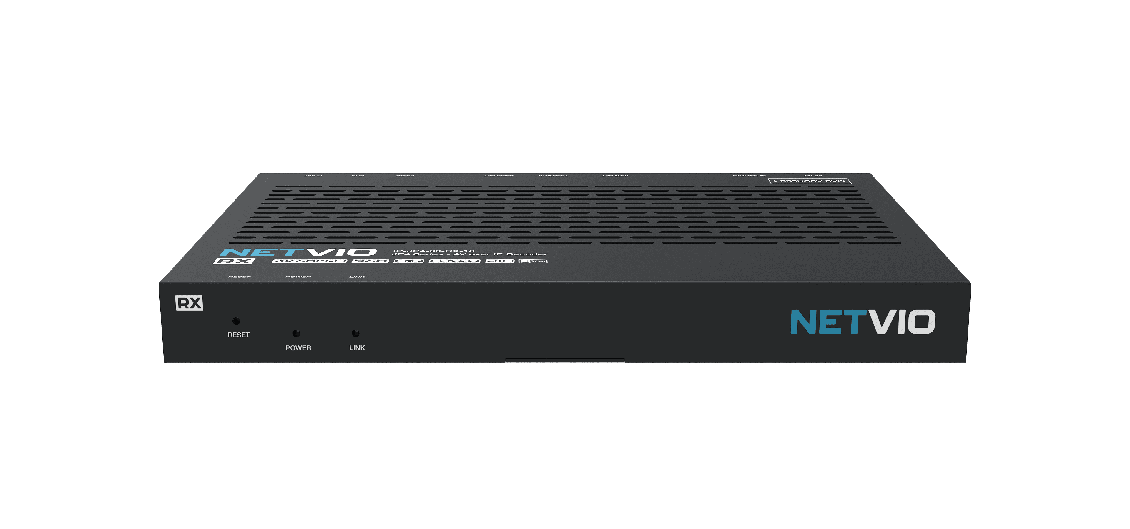 NETVIO RX 4K60 HDR AVAO over IP Decoder