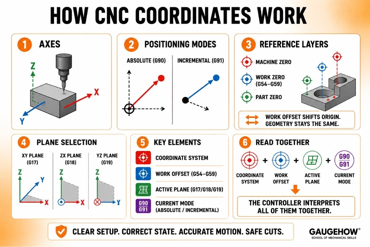cnc coordinates work