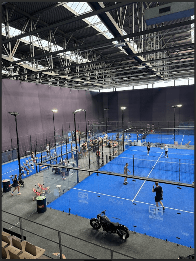 Casa de Padel Murten von der Tribüne