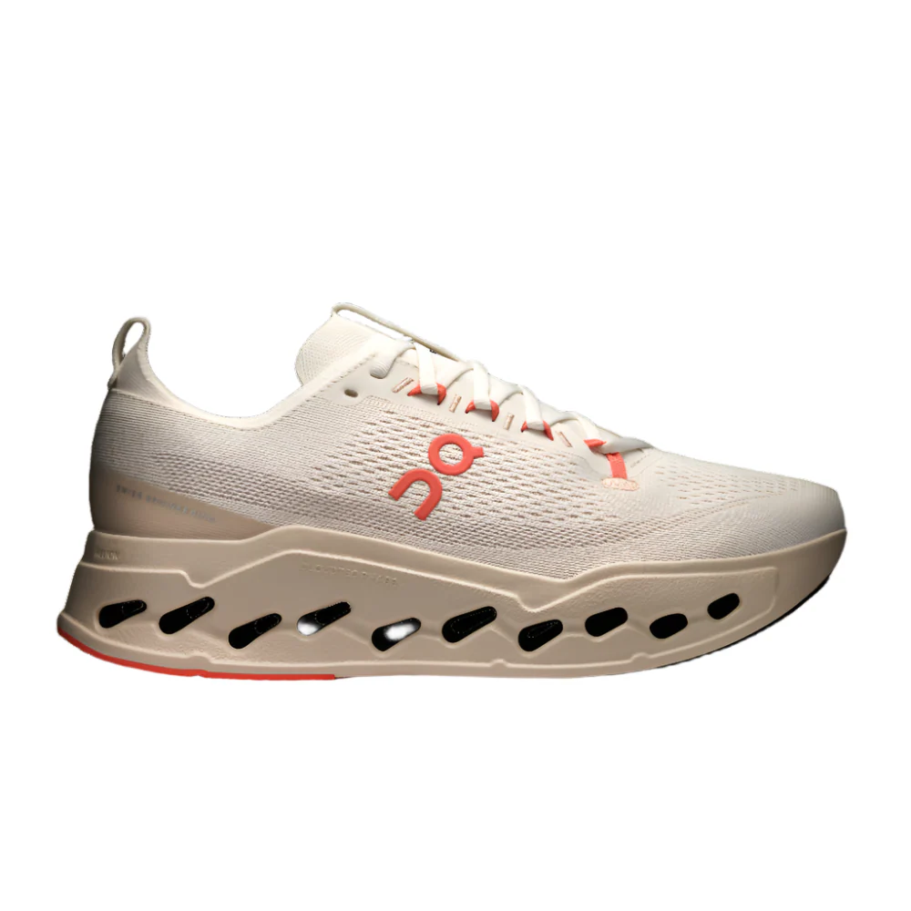 On Cloudsurfer Max In Ivory/Salmon