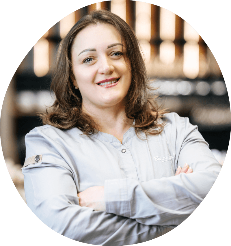 Larysa – pizzařka bistra Benne Bistro.