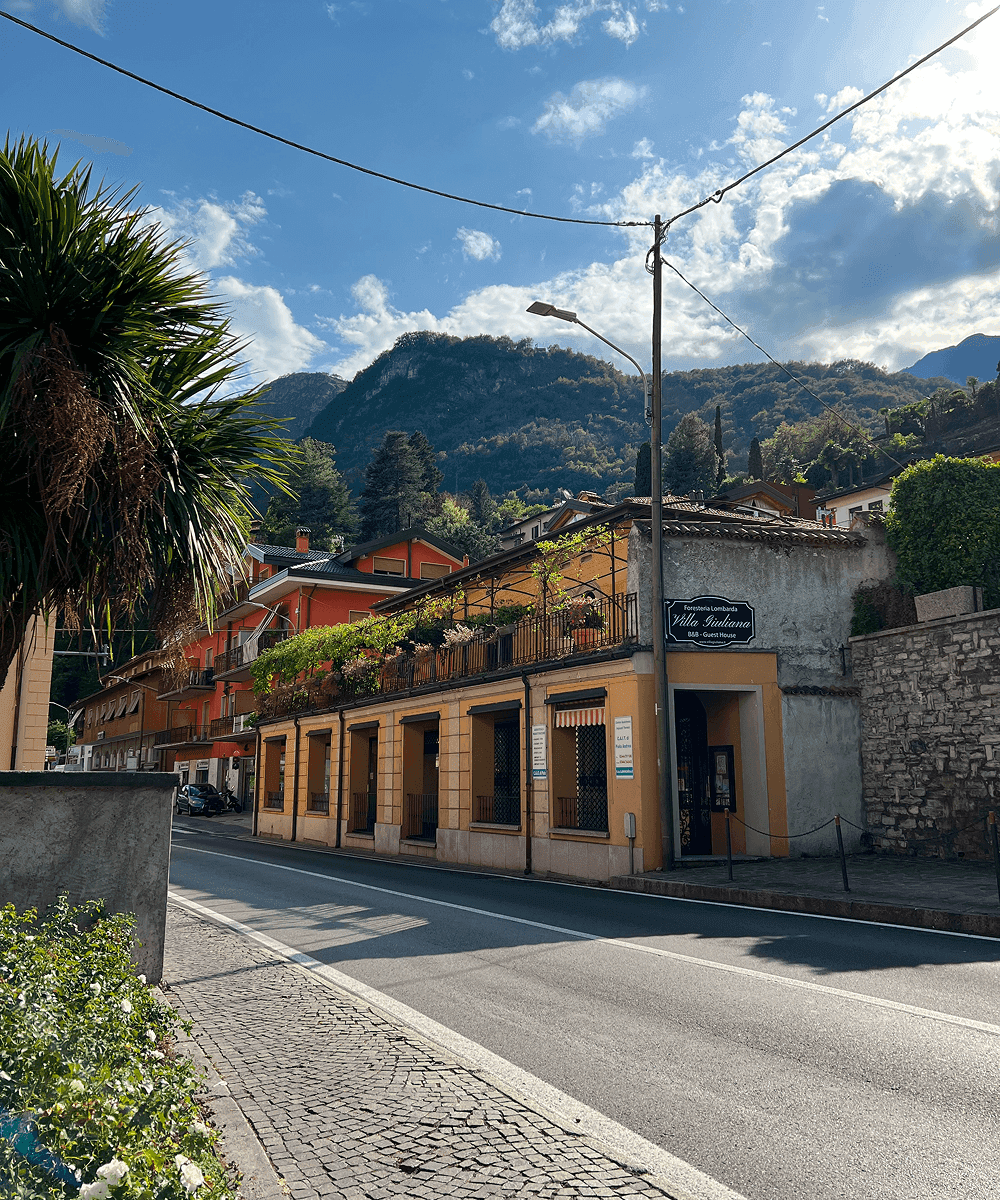 A street in Varenna, Lake Como