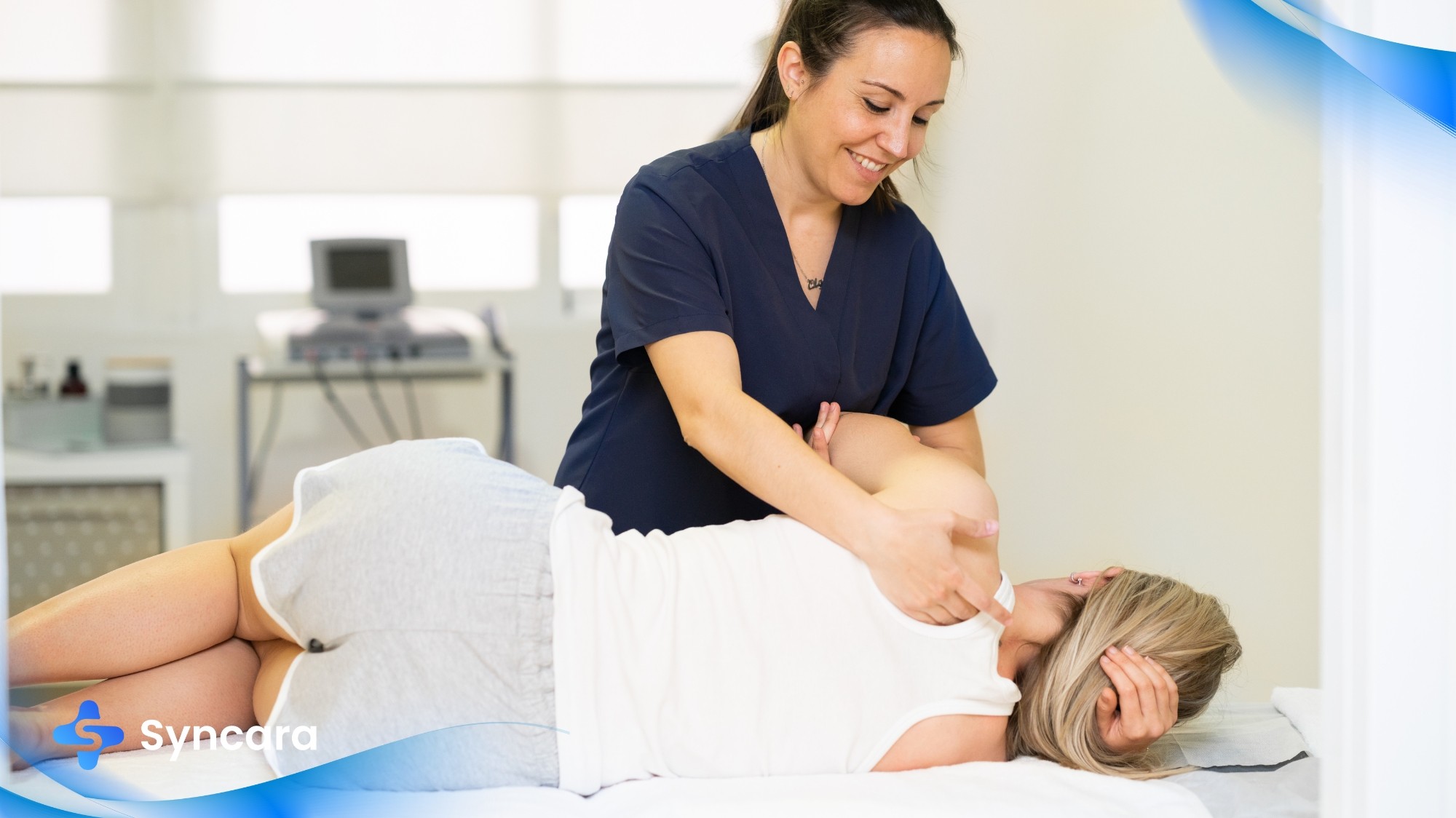 Chiropractor providing spinal adjustment in Hamilton