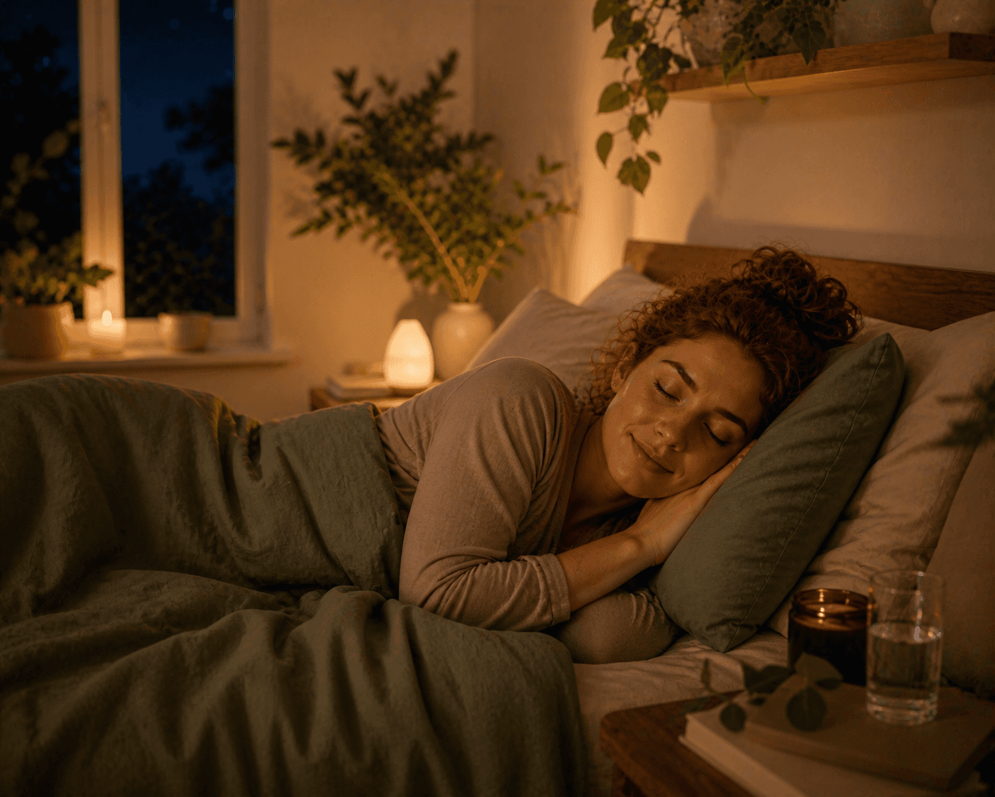 femme qui dort