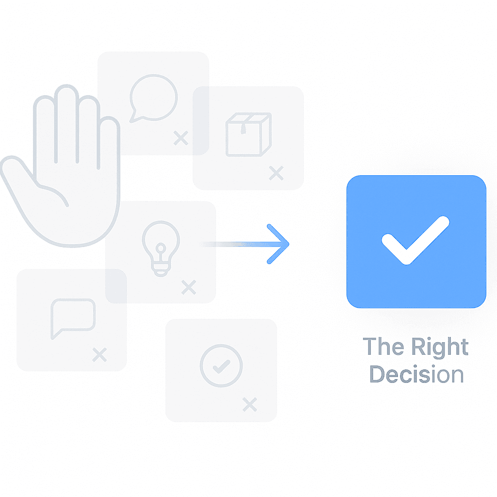 Say no as a product manager