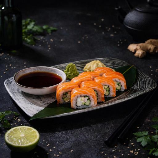 orange flower with black background