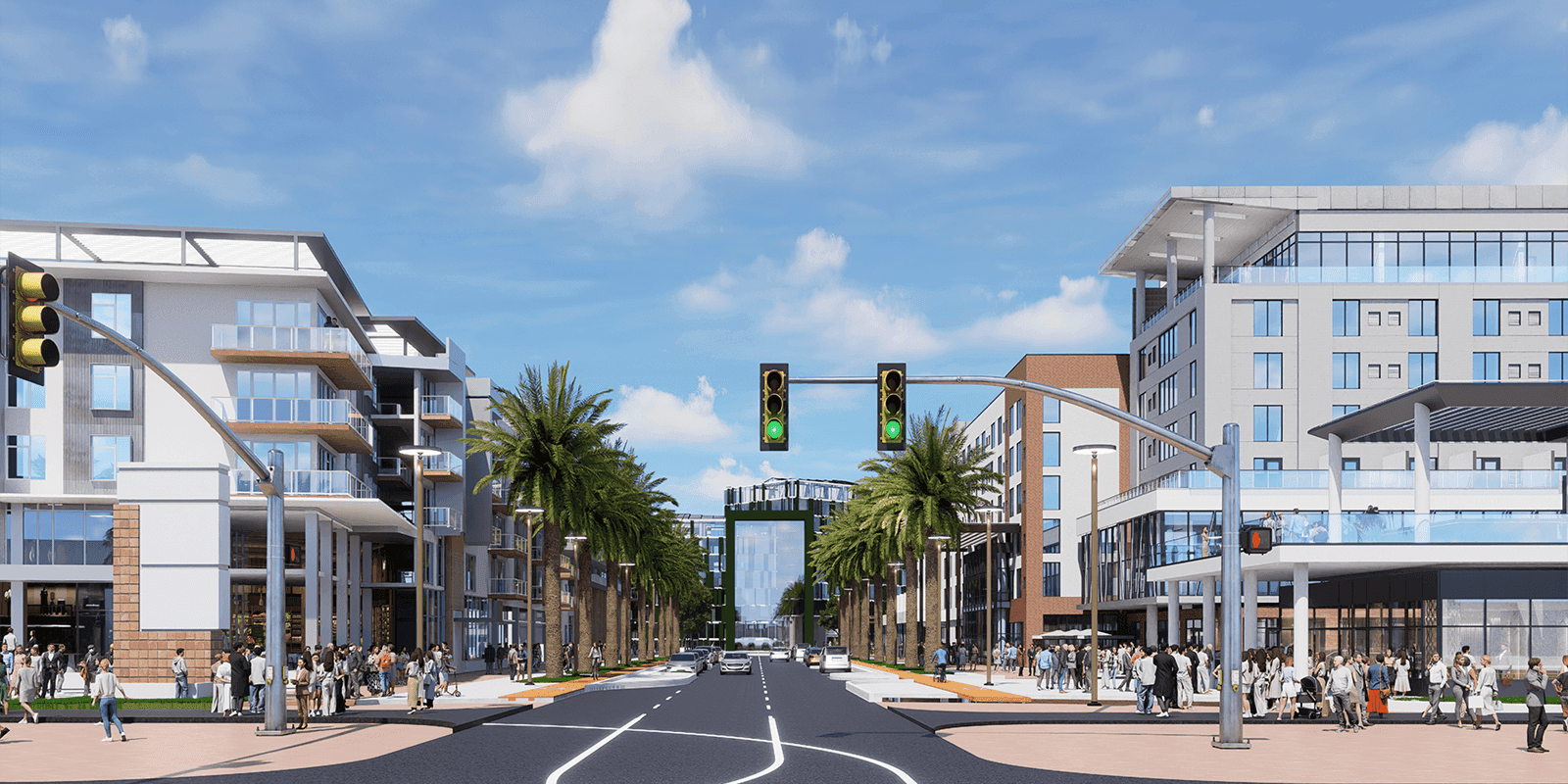 Street view of USF Fletcher District