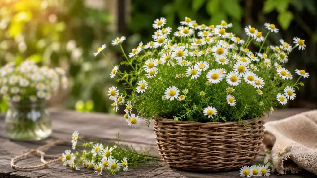 German Chamomile Plant