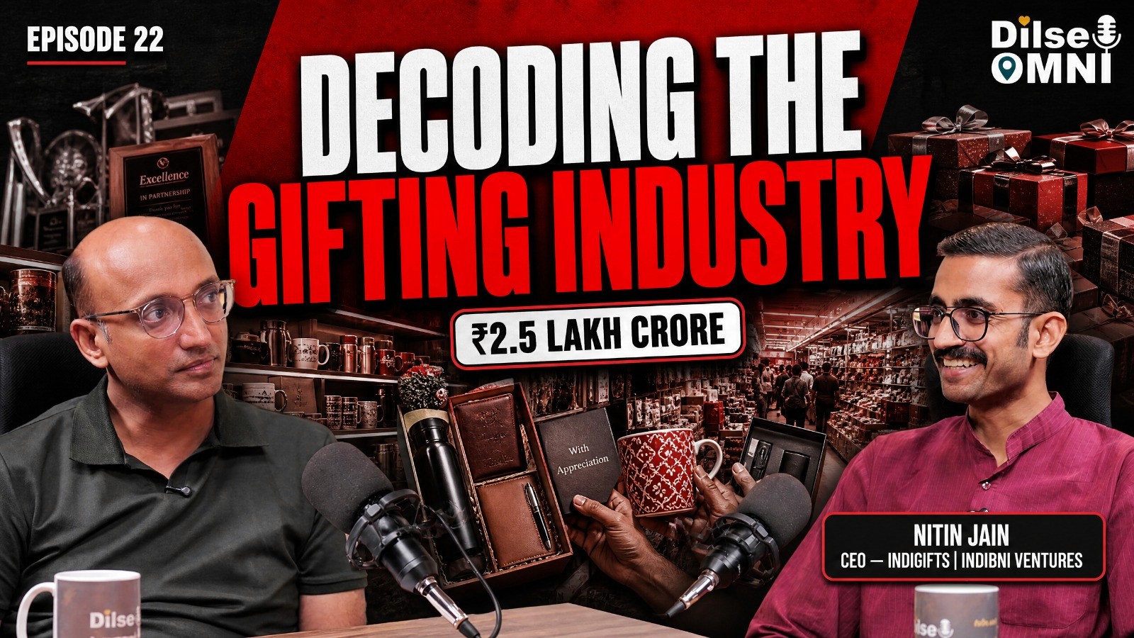 Dilse omni Talks with nitin jain - indigifts