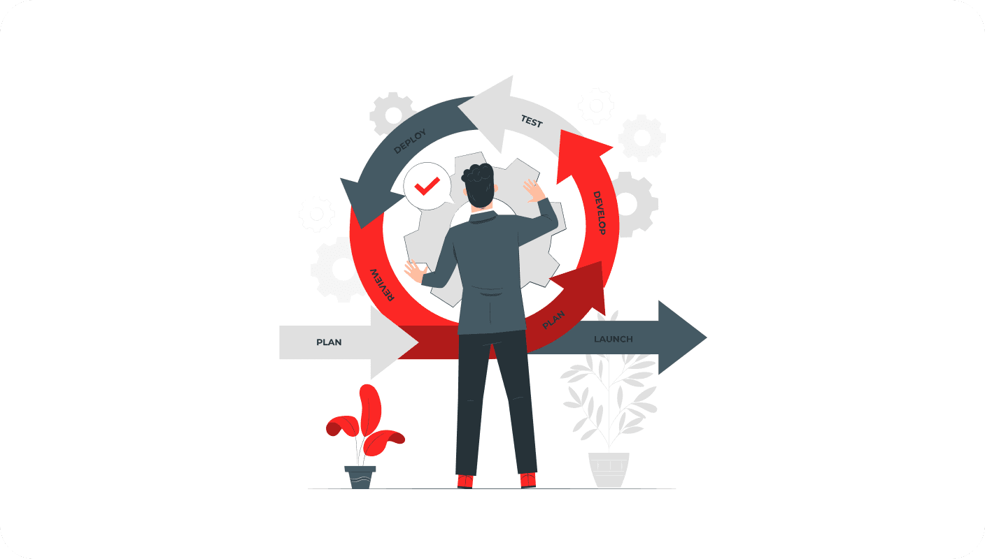 illustration of finding issues on a website