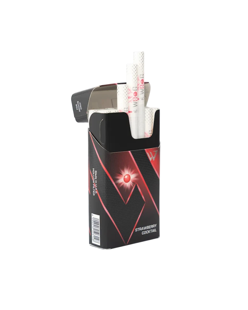 Woog Strawberry Cocktail cigarette pack.