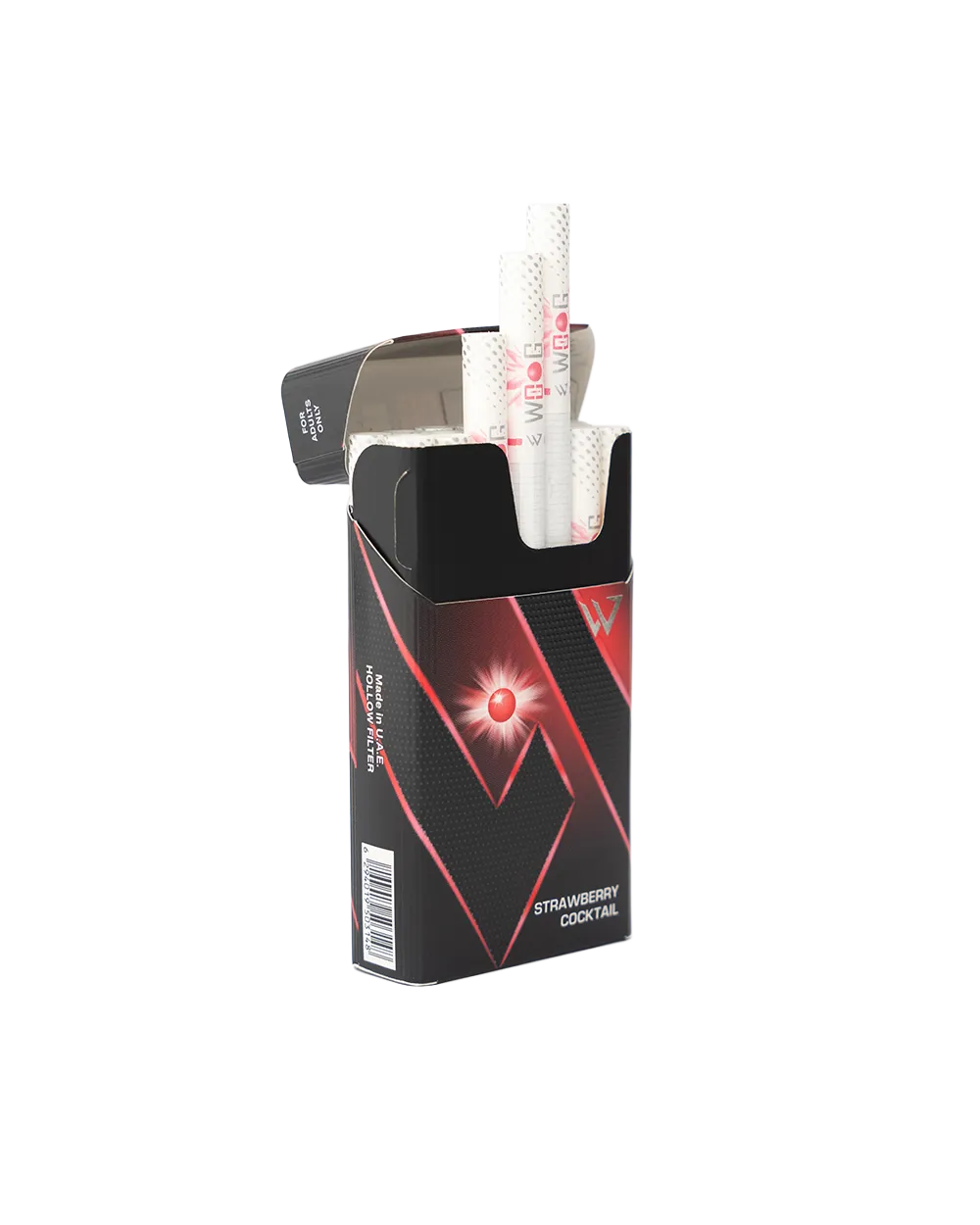 Woog Strawberry Cocktail cigarette pack.