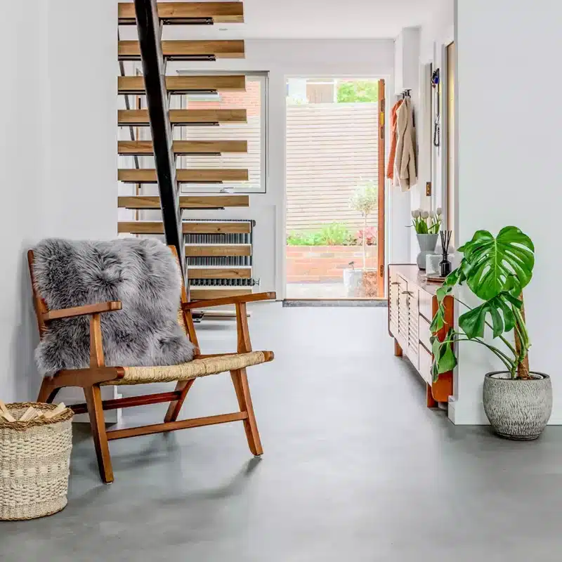 Microcement Flooring — Select Coatings project photo