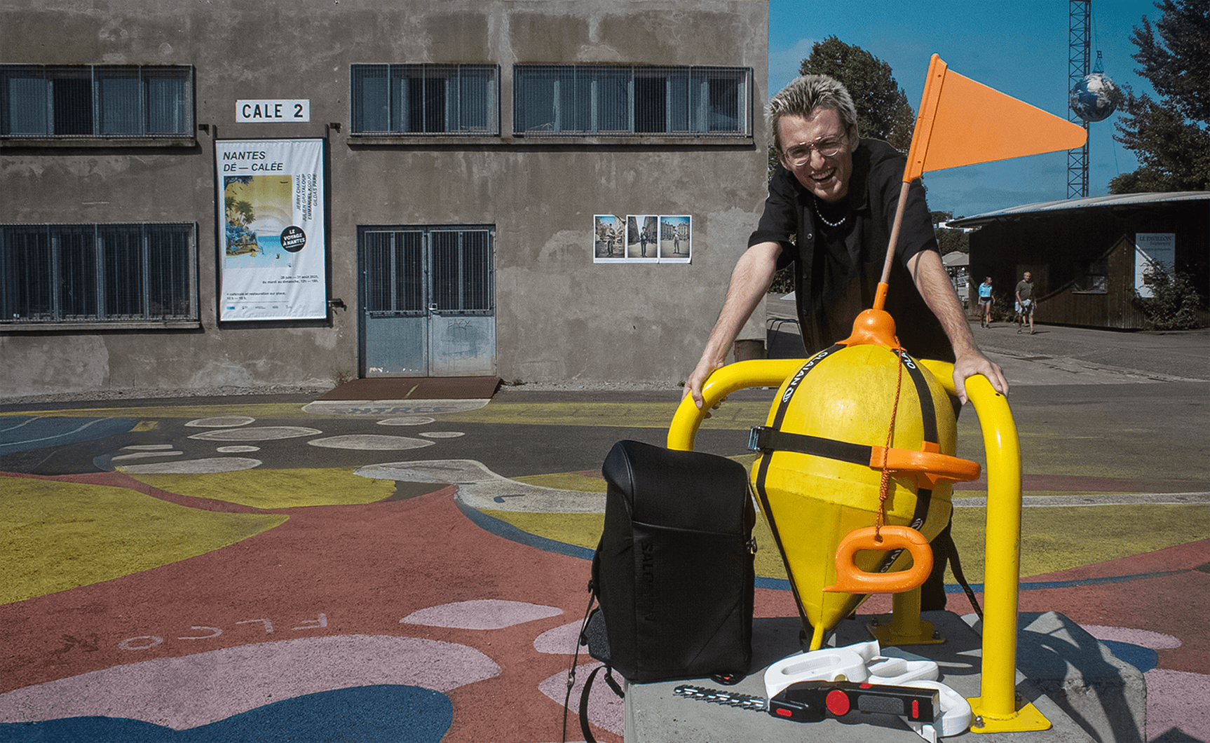 Irl Photo of Mathis Gauguelat and his creations